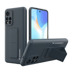 Wozinsky Kickstand Case skirtas Xiaomi Poco M4 Pro 5G, mėlynas kaina ir informacija | Telefono dėklai | pigu.lt