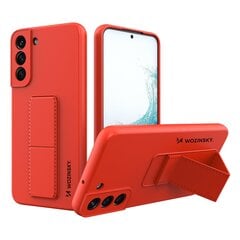 Wozinsky Kickstand Case skirtas Samsung Galaxy S22 +, raudonas kaina ir informacija | Telefono dėklai | pigu.lt