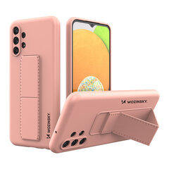Wozinsky Kickstand Case skirtas Samsung Galaxy A13 5G, rožinis kaina ir informacija | Telefono dėklai | pigu.lt