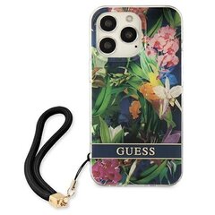 Чехол Guess GUHCP13LHFLSB для iPhone 13 Pro/13 цена и информация | Чехлы для телефонов | pigu.lt