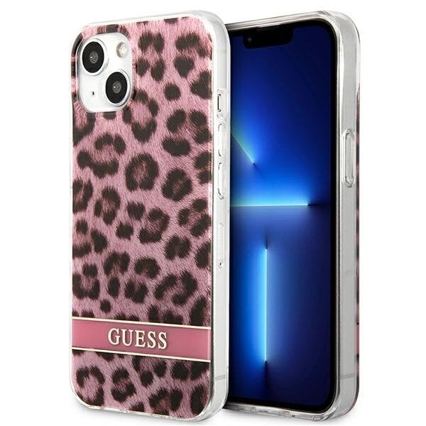 Guess GUHCP13SHSLEOP iPhone 13 mini 5,4" цена и информация | Telefono dėklai | pigu.lt