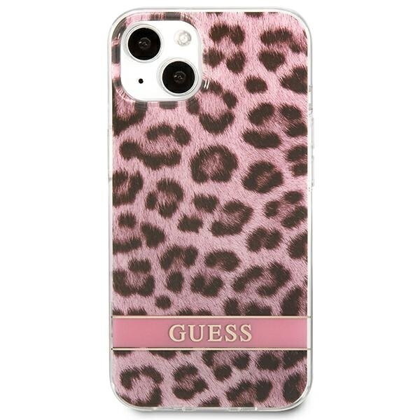 Guess GUHCP13SHSLEOP iPhone 13 mini 5,4" цена и информация | Telefono dėklai | pigu.lt