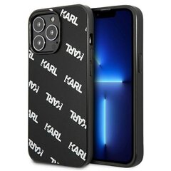 Karl Lagerfeld Case KLHCP13LPULMBK3 iPhone 13 Pro / 13 6,1", juodas kaina ir informacija | Telefono dėklai | pigu.lt