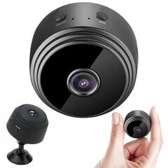 WIFI kamera mini full HD , 44x28 mm kaina ir informacija | Veiksmo ir laisvalaikio kameros | pigu.lt