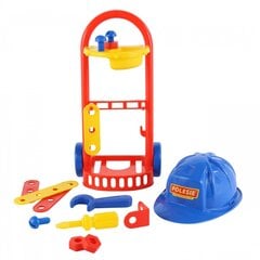 Meistro vežimėlis su įrankiais kaina ir informacija | Žaislai berniukams | pigu.lt