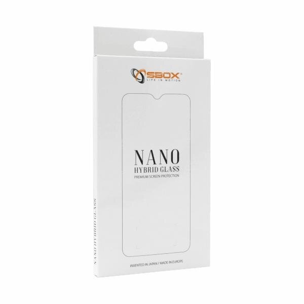 Apsauginis stiklas Sbox Nano Hybrid Glass 9H skirtas Samsung Galaxy S21+ 5G kaina ir informacija | Apsauginės plėvelės telefonams | pigu.lt