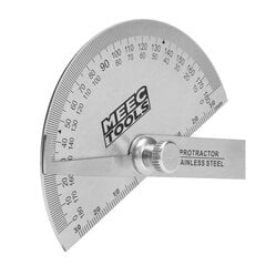 Meec Tools Kampų matuoklis 0-180° kaina ir informacija | Mechaniniai įrankiai | pigu.lt