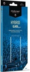 MS HybridGLASS Edge 3D iPhone 7|8 biały|white Szkło Hybrydowe цена и информация | Защитные пленки для телефонов | pigu.lt