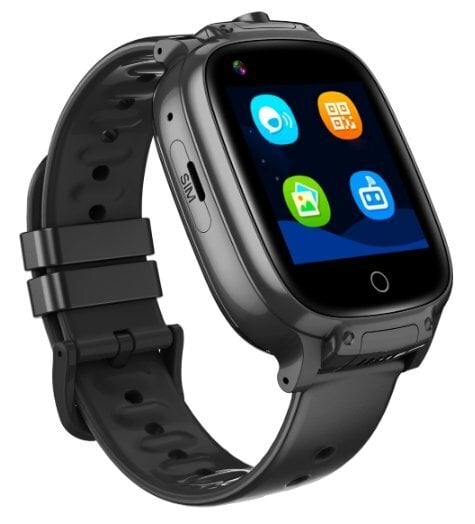 Garett Kids Twin 4G Black kaina ir informacija | Išmanieji laikrodžiai (smartwatch) | pigu.lt