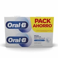 Зубная паста Oral-B Encías & Esmalte Pro-Repair (2 x 75 ml) цена и информация | Зубные щетки, пасты | pigu.lt