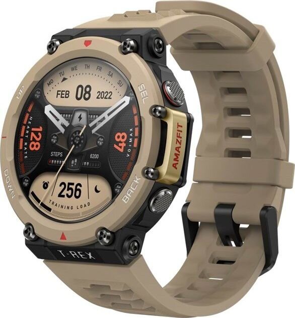 Amazfit T-Rex 2 Desert Khaki цена и информация | Išmanieji laikrodžiai (smartwatch) | pigu.lt