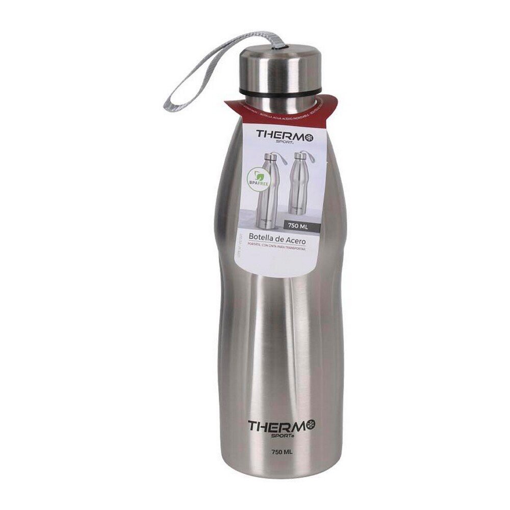 Termo gertuvė ThermoSport Plienas (750 ml) kaina ir informacija | Gertuvės | pigu.lt