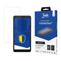 Apsauginis stiklas 3mk FlexibleGlass™ screen protector, skirtas Alcatel 1B 2022 kaina ir informacija | Apsauginės plėvelės telefonams | pigu.lt