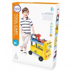 Vaikiška dirbtuvė su priedais, 2in1 kaina ir informacija | Lavinamieji žaislai | pigu.lt