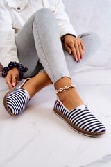 Espadrilės moterims Big Star, mėlynos spalvos kaina ir informacija | Bateliai moterims | pigu.lt