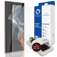 Whitestone Dome 3D Galaxy S22 Ultra цена и информация | Защитные пленки для телефонов | pigu.lt