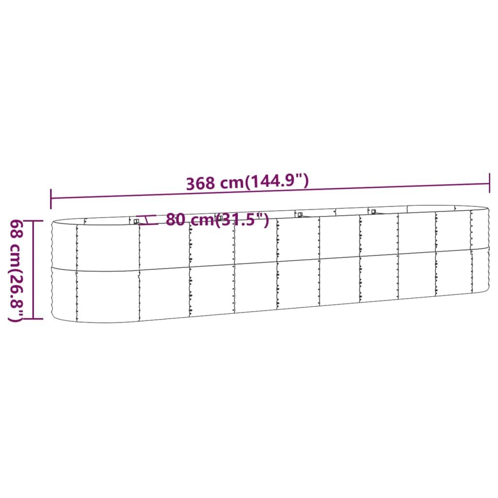 Sodo lovelis 68 cm цена и информация | Vazonėliai daiginimui ir persodinimui | pigu.lt