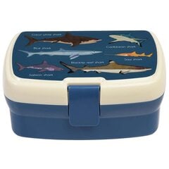 Коробочка для ланча с подносом Rex London Sharks цена и информация | Посуда для хранения еды | pigu.lt