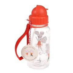 Детская бутылочка для воды с соломкой Rex London Mimi and Milo, 500 мл цена и информация | Фляга | pigu.lt