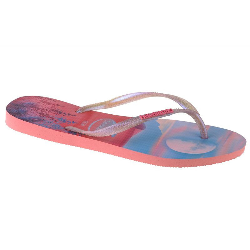 Šlepetės moterims Havaianas Slim Paisage W 41326145217, rožinės цена и информация | Šlepetės moterims | pigu.lt