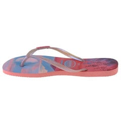 Šlepetės moterims Havaianas Slim Paisage W 41326145217, rožinės цена и информация | Комнатные тапки женские | pigu.lt