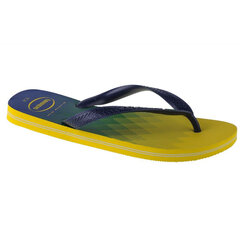 Šlepetės vyrams Havaianas Brasil Fresh, geltonos цена и информация | Мужские шлепанцы, босоножки | pigu.lt