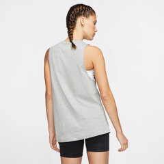 Marškinėliai moterims Nike Sportswear W CW2206 063, pilki kaina ir informacija | Marškinėliai moterims | pigu.lt