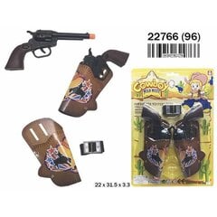 Vakarietiškų šautuvų rinkinys Cowboy 5 Dalys kaina ir informacija | Žaislai berniukams | pigu.lt