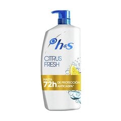 Шампунь против перхоти Head & Shoulders Citrus Fresh Жирные волосы (900 ml) цена и информация | Шампуни | pigu.lt