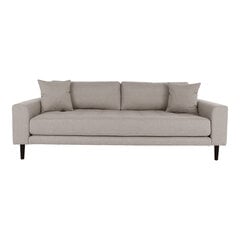 Trivietė sofa Lido, smėlio spalvos kaina ir informacija | Sofos | pigu.lt