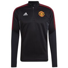 Sportinis džemperis vyrams Adidas Manchester United Training Top M H64013, juodas цена и информация | Мужские толстовки | pigu.lt