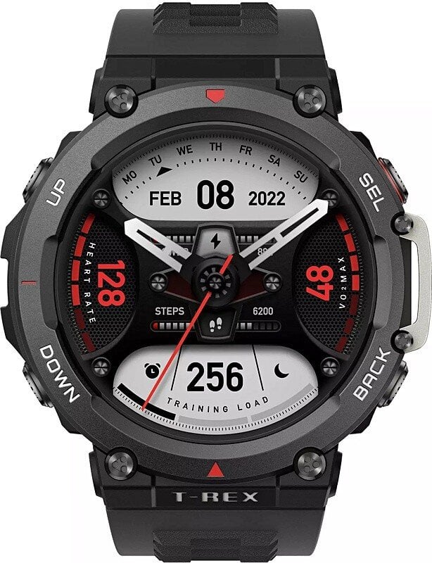 Amazfit T-Rex 2 Ember Black kaina ir informacija | Išmanieji laikrodžiai (smartwatch) | pigu.lt