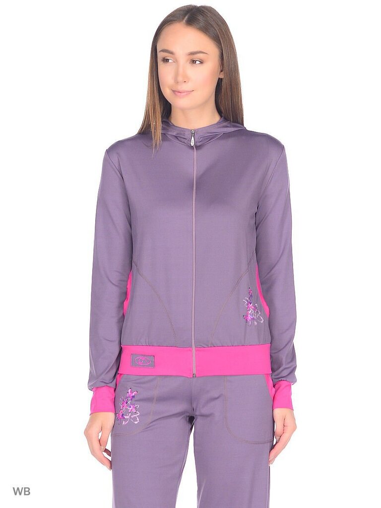 Džemperis moterims DuPont B01402217, violetinis kaina ir informacija | Sportinė apranga moterims | pigu.lt