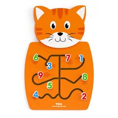Деревянная игра Вига, кошка цена и информация | Игрушки для малышей | pigu.lt