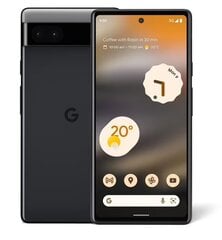 Google Pixel 6a 5G Dual SIM 6/128GB Charcoal (GA02998-GB) цена и информация | Мобильные телефоны | pigu.lt