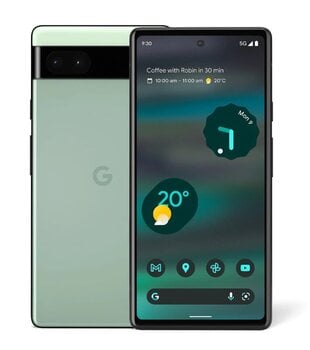 Google Pixel 6a 6/128GB GA03715-GB Green цена и информация | Мобильные телефоны | pigu.lt