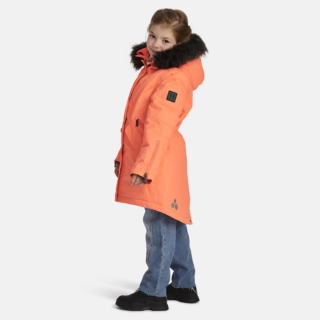 Huppa striukė mergaitėms VIVIAN, oranžinė kaina ir informacija | Žiemos drabužiai vaikams | pigu.lt