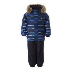 Huppa зимний комплект для детей LASSE, синий цена и информация | Зимняя одежда для детей | pigu.lt