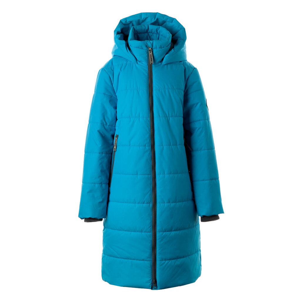 Huppa mergaičių žieminis paltas NINA 300g, turkis цена и информация | Žiemos drabužiai vaikams | pigu.lt