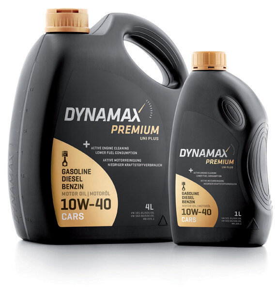Alyva DYNAMAX Uni Plus 10W40 4L (501893) kaina ir informacija | Variklinės alyvos | pigu.lt