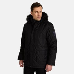 Куртка зимняя мужская Huppa Roman, черная цена и информация | Мужские куртки | pigu.lt