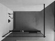 Walk-in dušo sienelė Mexen Kioto+ su lentynėle, black/black frame, 70,80,90,100,110,120,130,140x200 cm цена и информация | Dušo durys ir sienelės | pigu.lt
