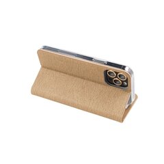 Forcell LUNA Book Gold holster for SAMSUNG A22 5G цена и информация | Чехлы для телефонов | pigu.lt