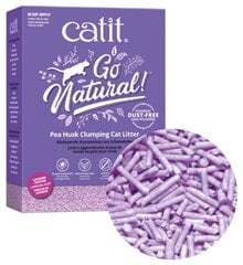 Catit Go Natural Tofu растительный сжимающийся наполнитель с ароматом лаванды, 14 л цена и информация | Наполнитель для кошек | pigu.lt