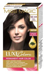 Стойкая краска для волос Miss Magic Luxe Colors 5.75 Dark Auburn, 93 мл цена и информация | Краска для волос | pigu.lt