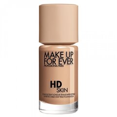 Makiažo pagrindas Make Up For Ever HD Skin 30 ml, 2R28 Cool Sand kaina ir informacija | Makiažo pagrindai, pudros | pigu.lt