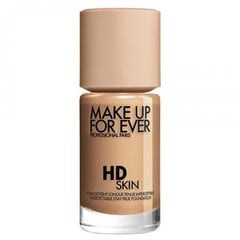 Makiažo pagrindas Make Up For Ever HD Skin 30 ml, 2Y32 Warm Caramel kaina ir informacija | Makiažo pagrindai, pudros | pigu.lt