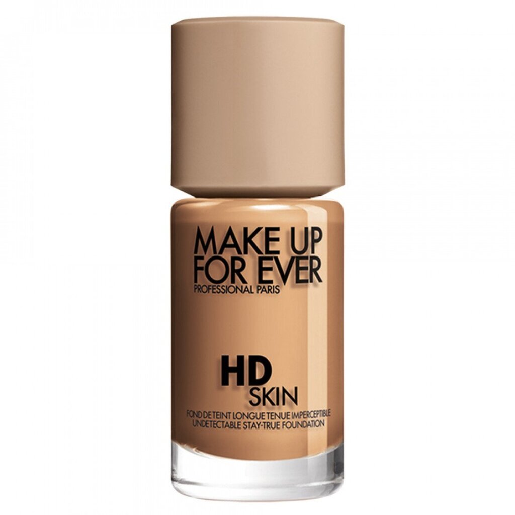 Makiažo pagrindas Make Up For Ever HD Skin 30 ml, 3Y40 Warm Amber kaina ir informacija | Makiažo pagrindai, pudros | pigu.lt