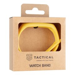 Tactical 827 Silicone Band Yellow kaina ir informacija | Išmaniųjų laikrodžių ir apyrankių priedai | pigu.lt