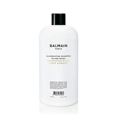 Geltoną toną neutralizuojantis šampūnas šviesiems ir pilkiems plaukams Balmain Illuminating Silver Pearl 1000 ml цена и информация | Шампуни | pigu.lt